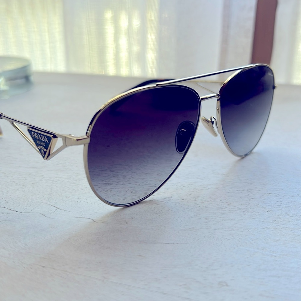 Prada Aviator Sunglasses NWOB